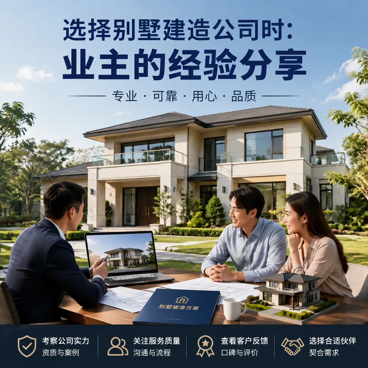 选择别墅建造公司时: 云岩 业主的经验分享