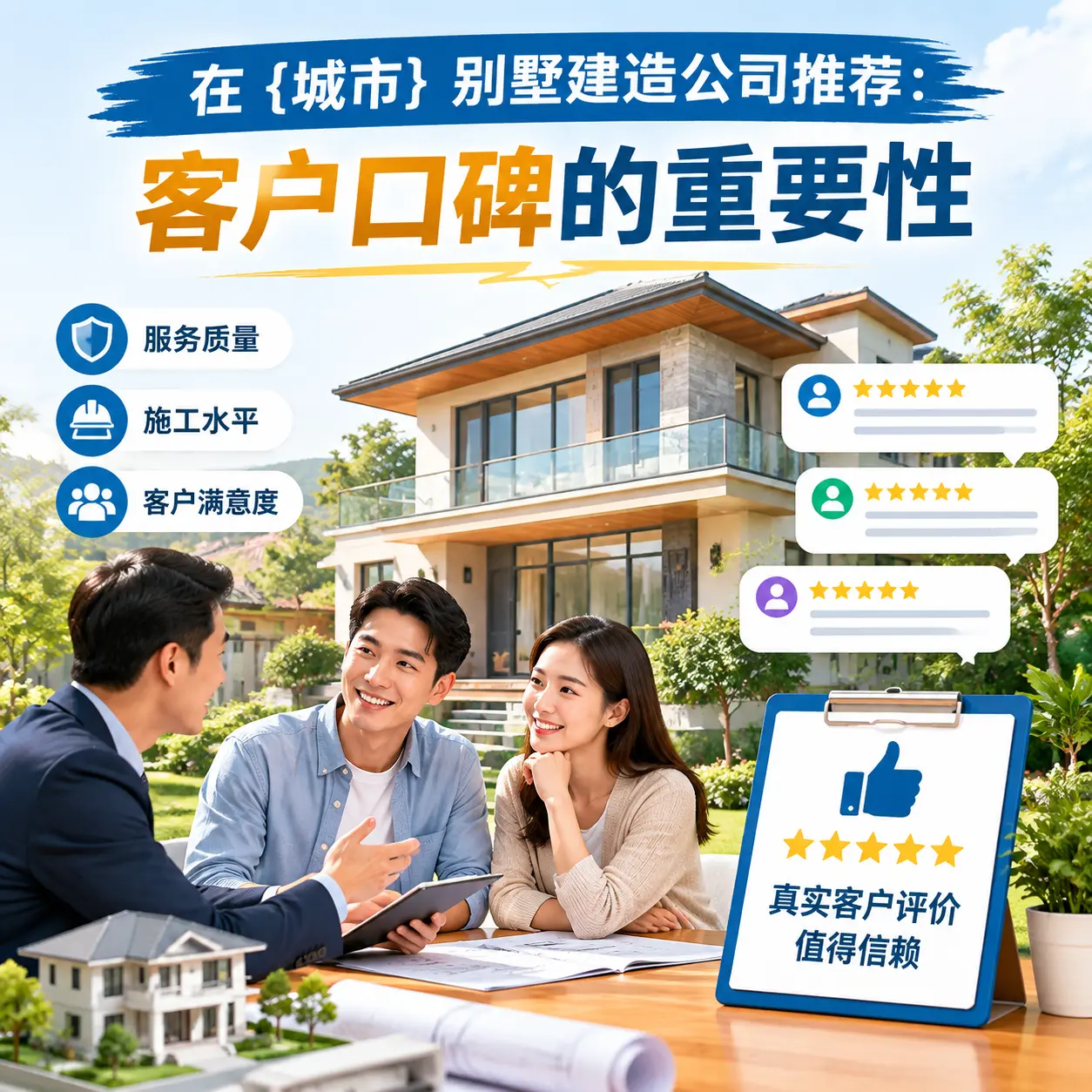在 云岩 别墅建造公司推荐:客户口碑的重要性