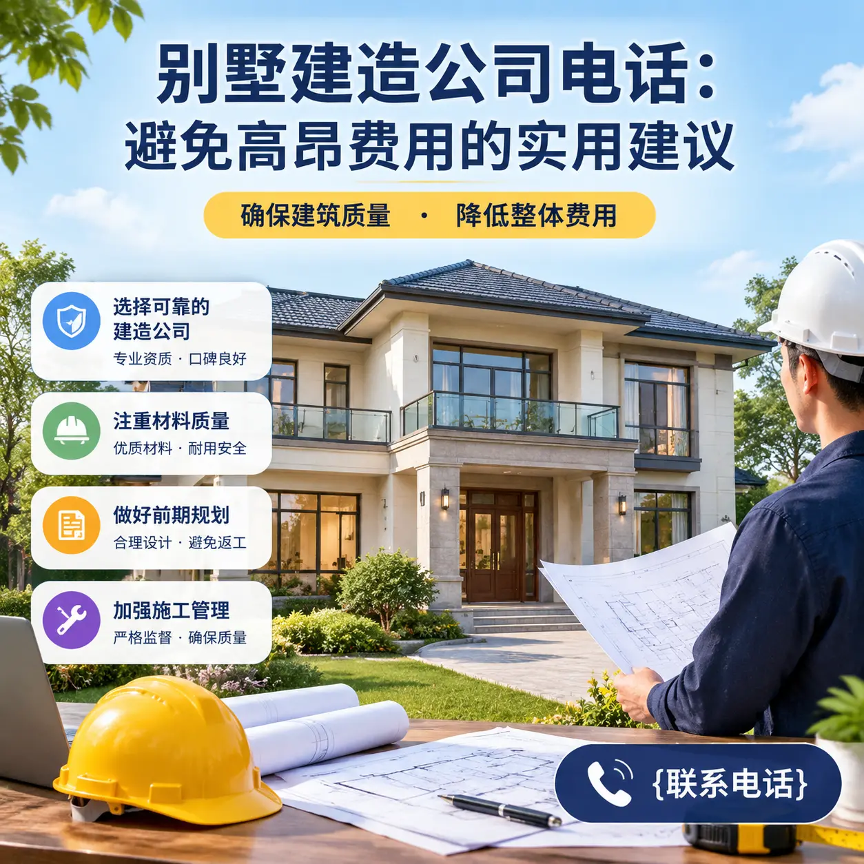 云岩别墅建造公司电话：避免高昂费用的实用建议