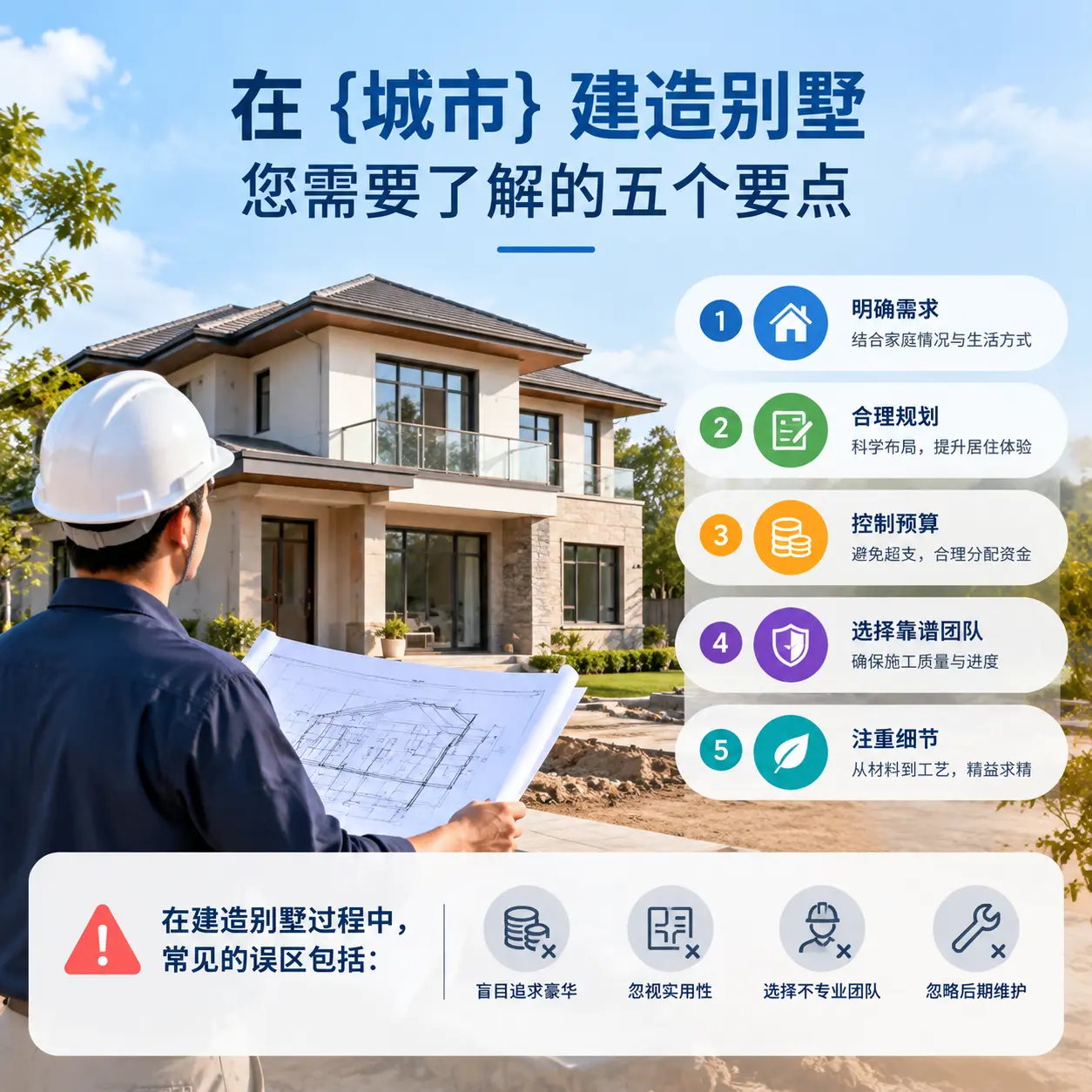 在 云岩 建造别墅，您需要了解的五个要点