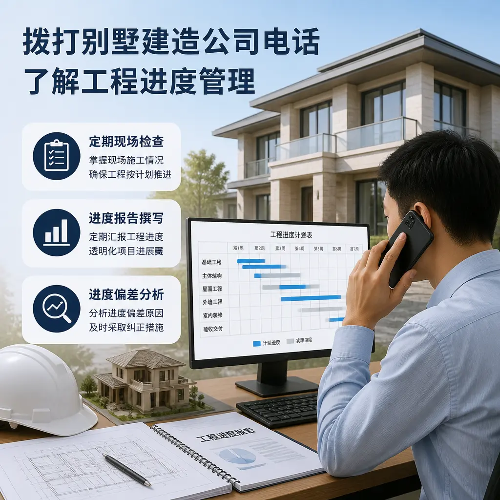 拨打云岩别墅建造公司电话,了解工程进度管理