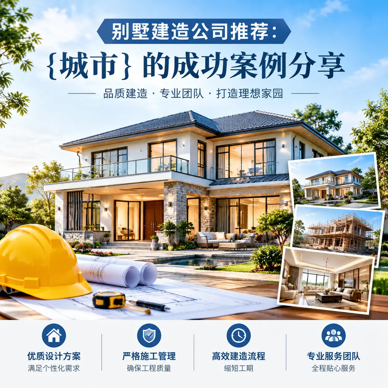 别墅建造公司推荐: 云岩 的成功案例分享
